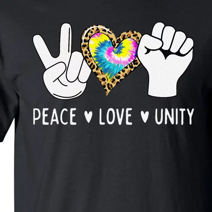 Peace Love Orange Unity Day Anti Bullying Tall T-Shirt