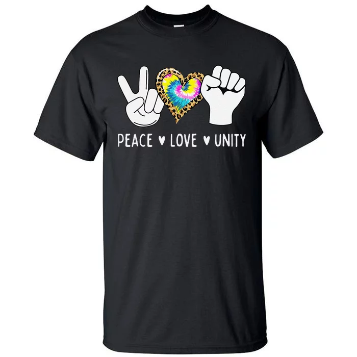 Peace Love Orange Unity Day Anti Bullying Tall T-Shirt