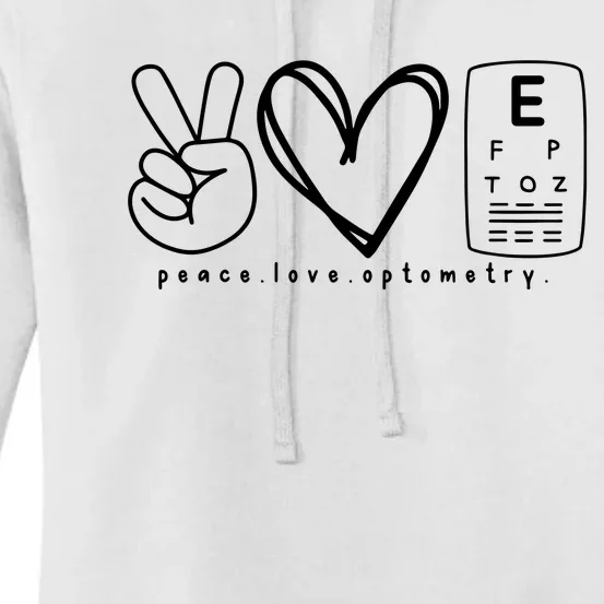 Peace Love Optometry Women's Pullover Hoodie