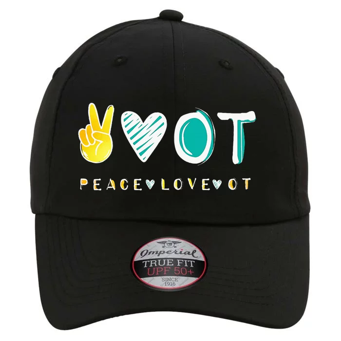 Peace Love Ot Ota Occupational Therapy The Original Performance Cap