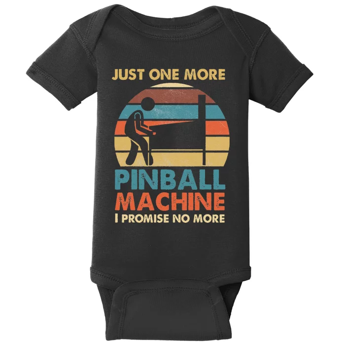 Pinball Lovers Pub Sports Pinball Baby Bodysuit