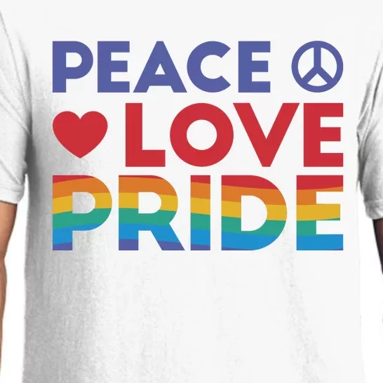 Peace Love Pride Pajama Set