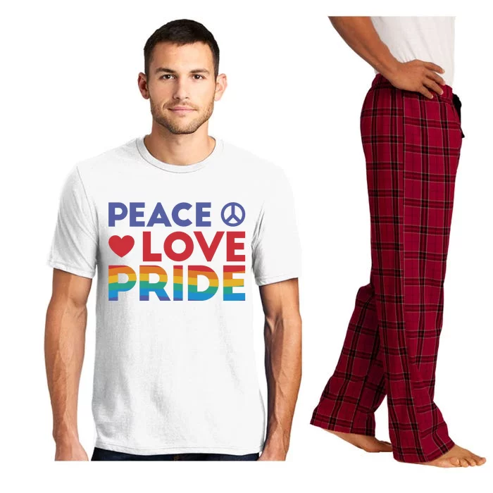 Peace Love Pride Pajama Set