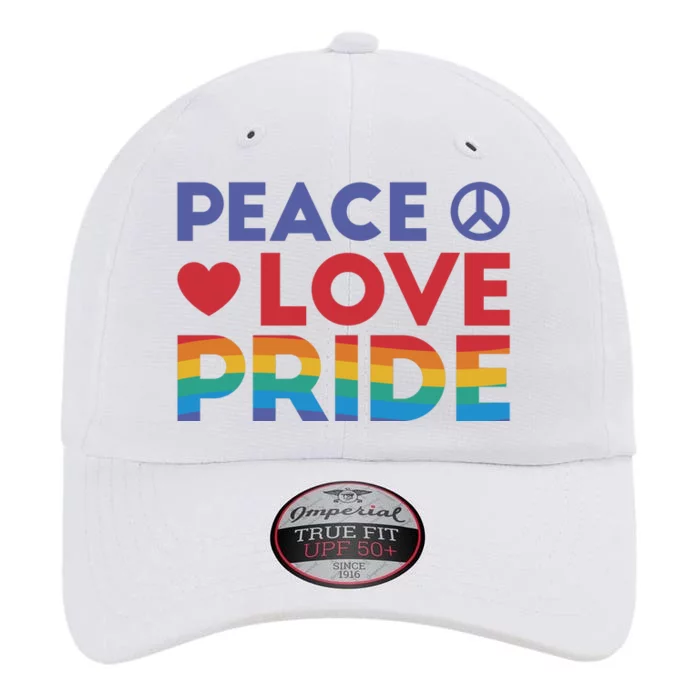 Peace Love Pride The Original Performance Cap