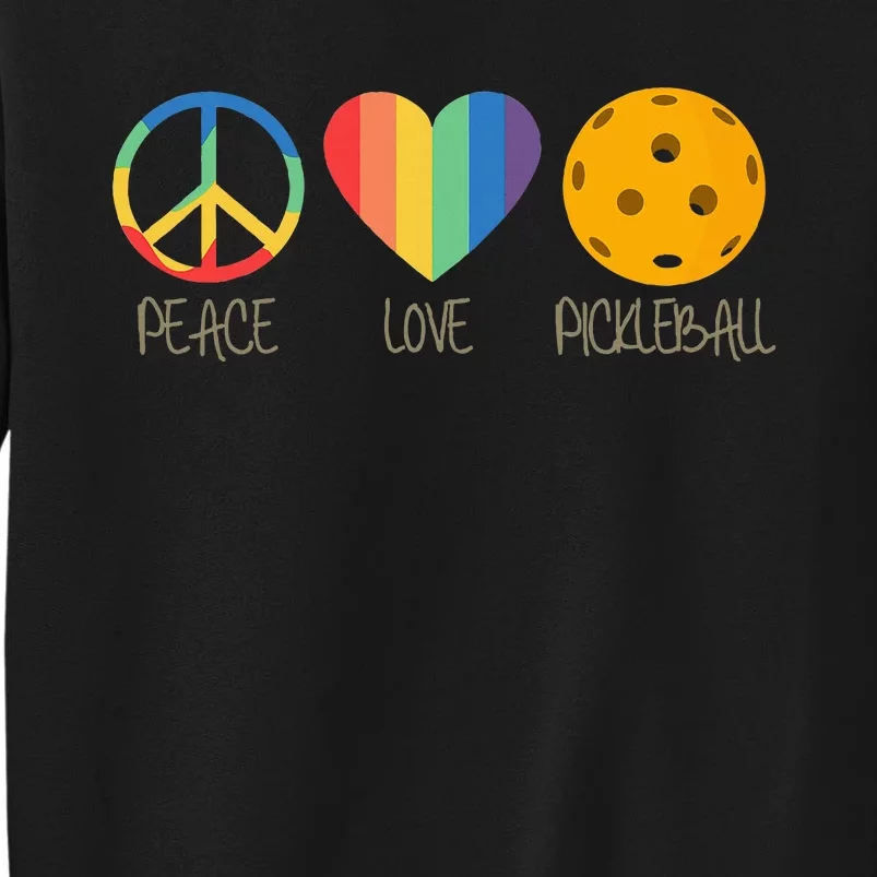 Peace Love Pickleball Sweatshirt