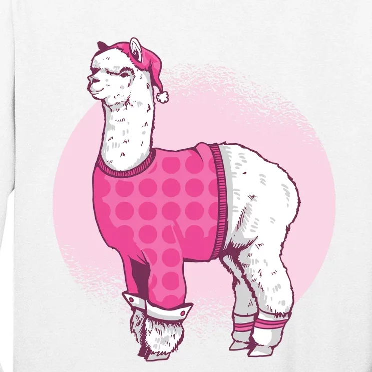 Pajama Llama Tall Long Sleeve T-Shirt