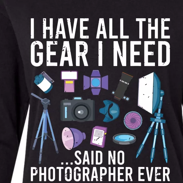 Photography Lover Photographer Tee Photography Womens Cotton Relaxed Long Sleeve T-Shirt