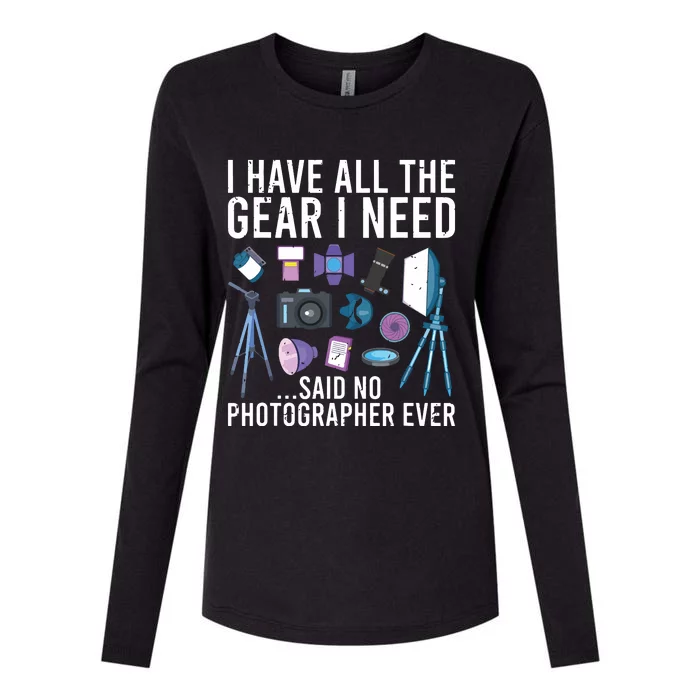 Photography Lover Photographer Tee Photography Womens Cotton Relaxed Long Sleeve T-Shirt