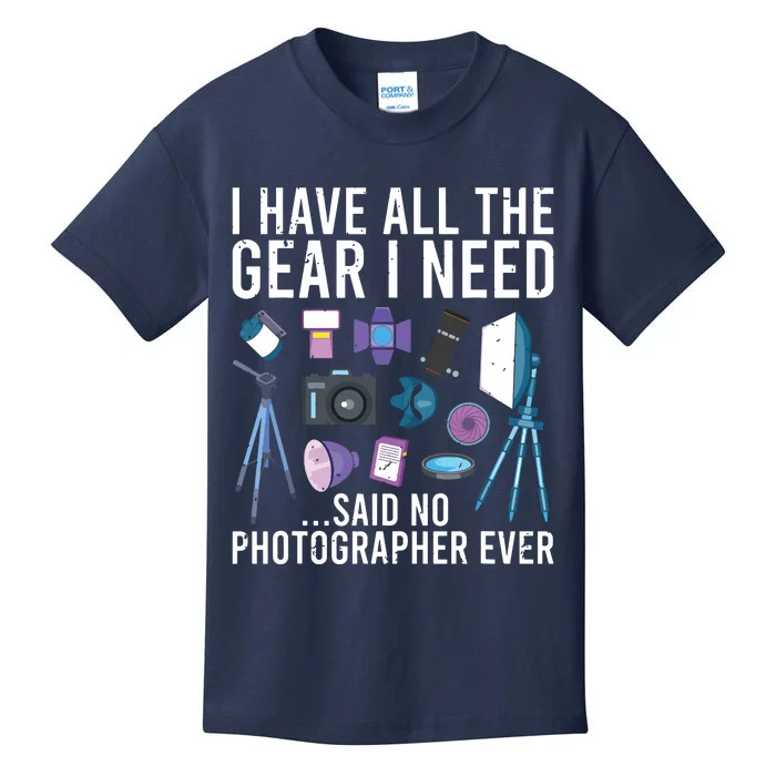 Photography Lover Photographer Tee Photography Kids T-Shirt