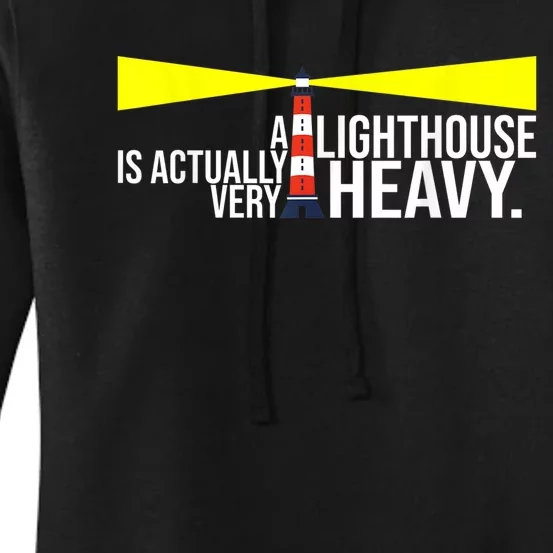 Punny Lighthouse Women's Pullover Hoodie