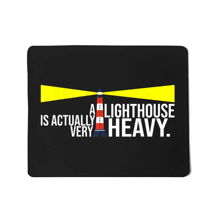 Punny Lighthouse Mousepad