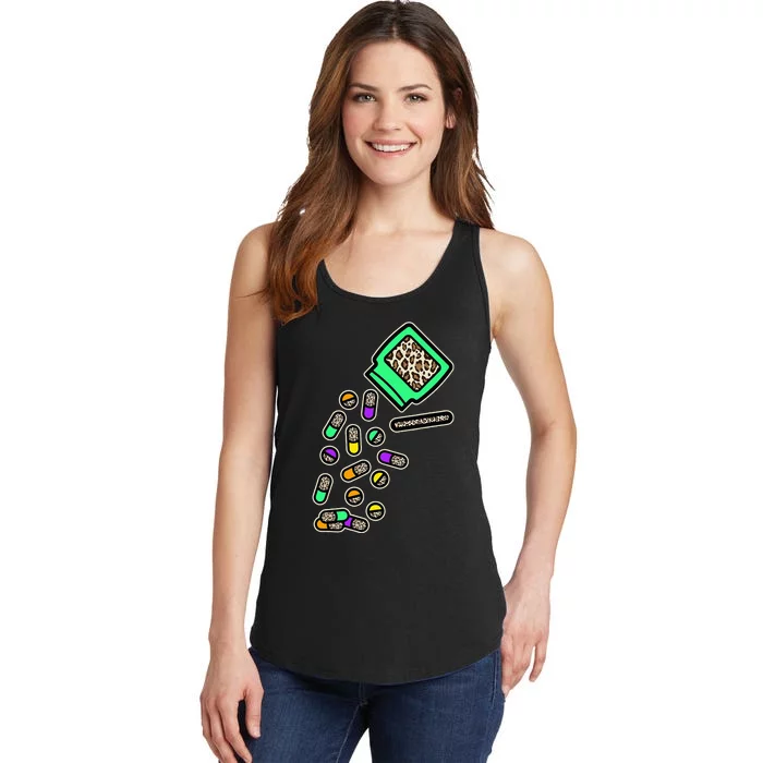 Pharmacist Leopard Pharmacy Pharmacy Tech Pills Healthcare Ladies Essential Tank