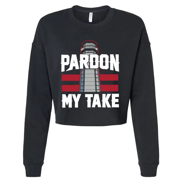 Pmt Lighthouse Cropped Pullover Crew