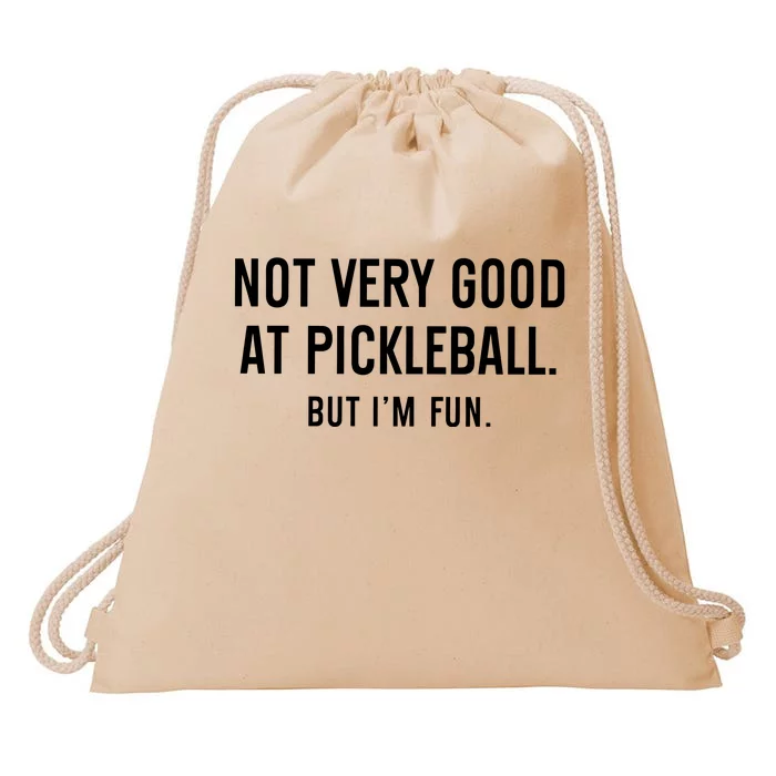 Pickleball Lover Drawstring Bag