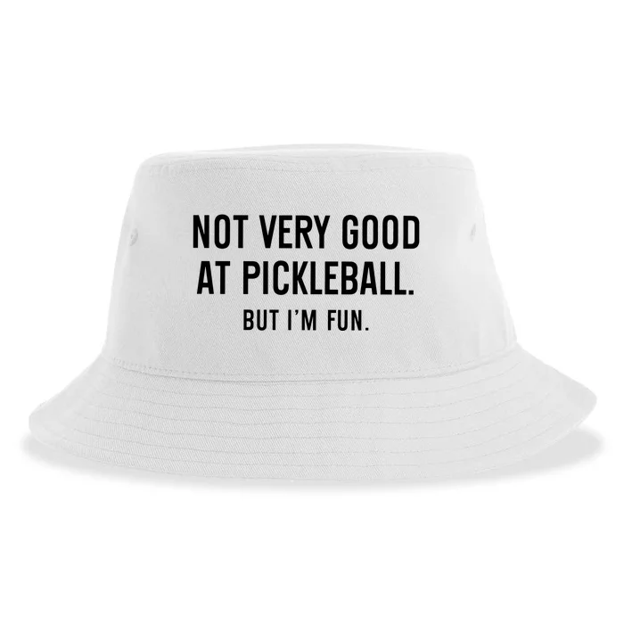 Pickleball Lover Sustainable Bucket Hat