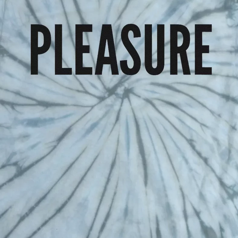 Pleasure Letter Printed White for Wo Tie-Dye T-Shirt