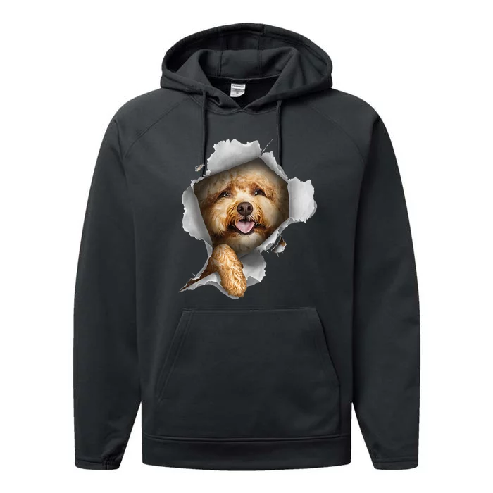 Poodle Lover Poodle Owner Gift Poodle Performance Fleece Hoodie