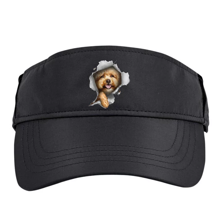 Poodle Lover Poodle Owner Gift Poodle Adult Drive Performance Visor