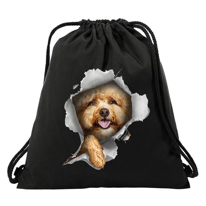 Poodle Lover Poodle Owner Gift Poodle Drawstring Bag