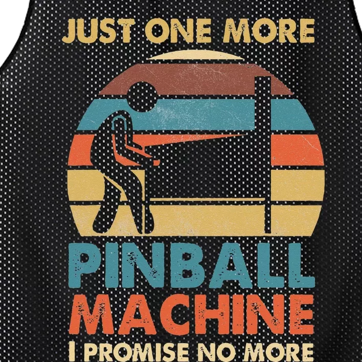 Pinball Lovers Pub Sports Pinball Mesh Reversible Basketball Jersey Tank