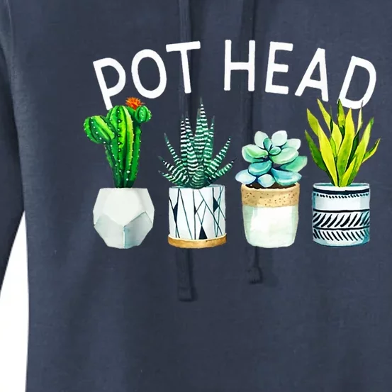 Pothead Love Plant Gardener Pothead Succulent Women's Pullover Hoodie