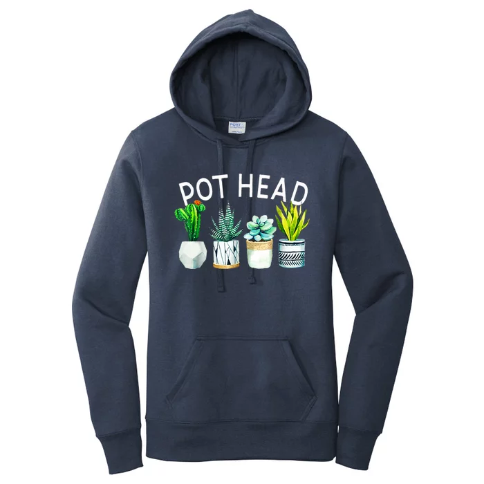 Pothead Love Plant Gardener Pothead Succulent Women's Pullover Hoodie