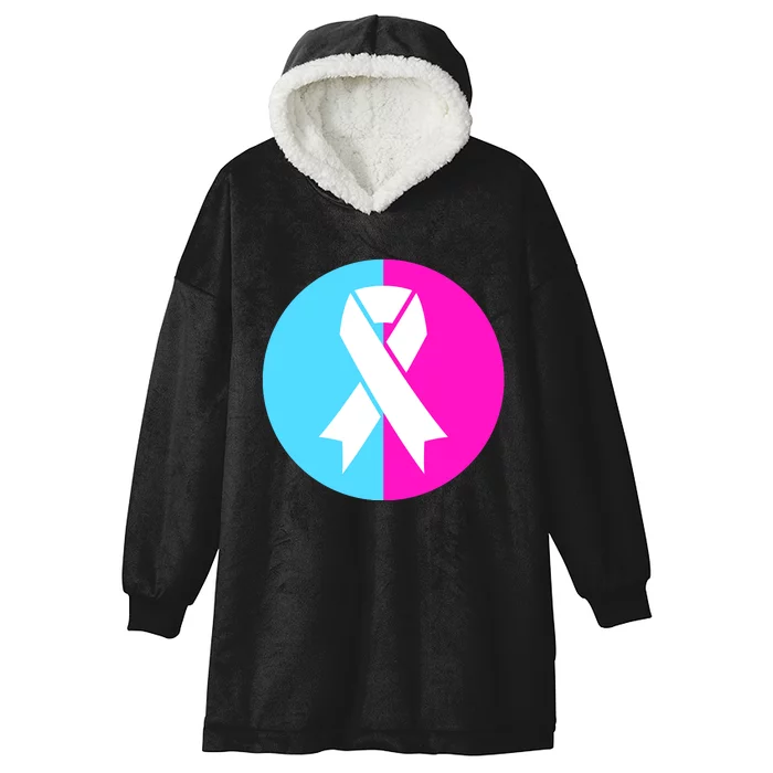 Pro Life Pregnancy Infant Loss Awareness Protect Life Anti Abortion Hooded Wearable Blanket