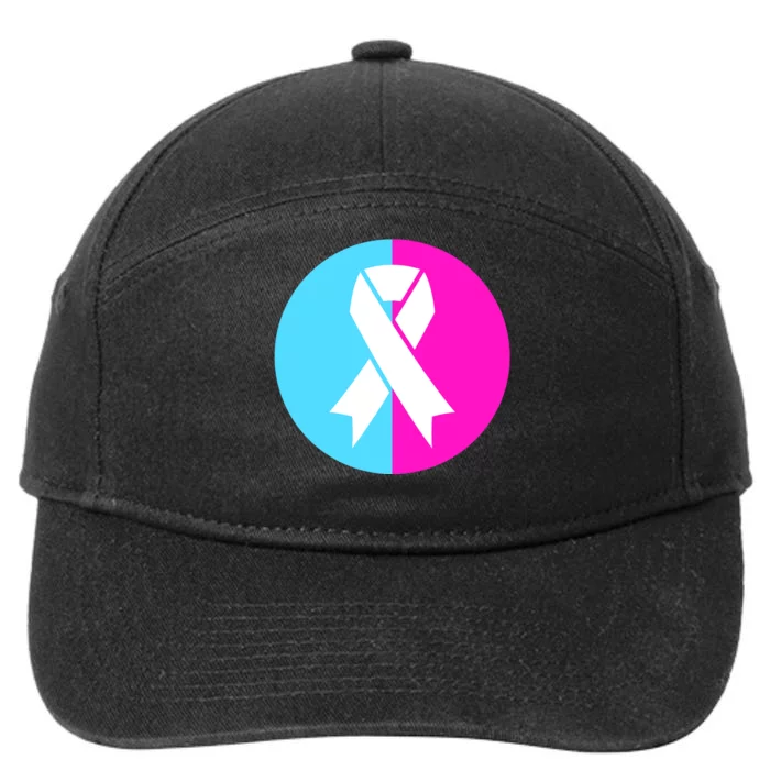 Pro Life Pregnancy Infant Loss Awareness Protect Life Anti Abortion 7-Panel Snapback Hat