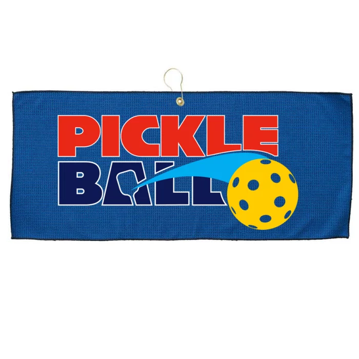 Pickleball League Large Microfiber Waffle Golf Towel