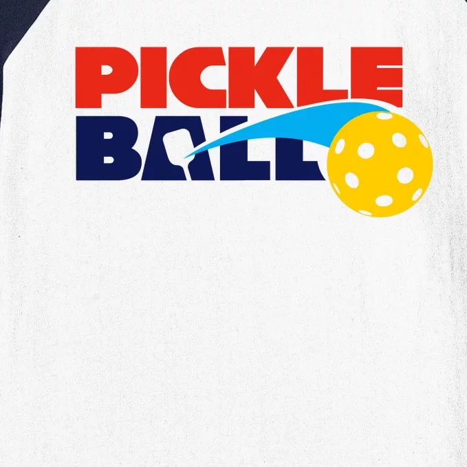 Pickleball League Baseball Sleeve Shirt