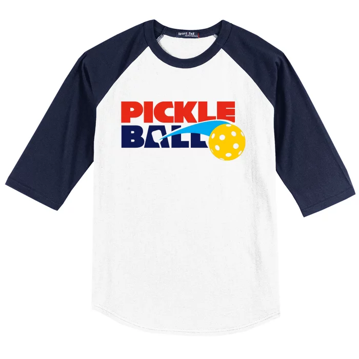 Pickleball League Baseball Sleeve Shirt