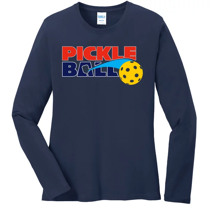 Pickleball League Ladies Long Sleeve Shirt