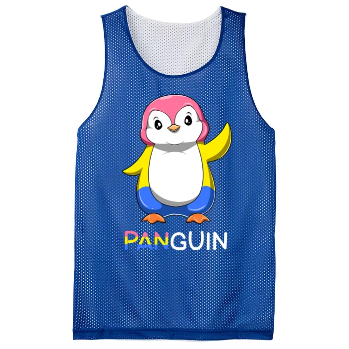 Pansexual Lgbtq Penguin A Colorful Pansexual Animal Gift Mesh Reversible Basketball Jersey Tank