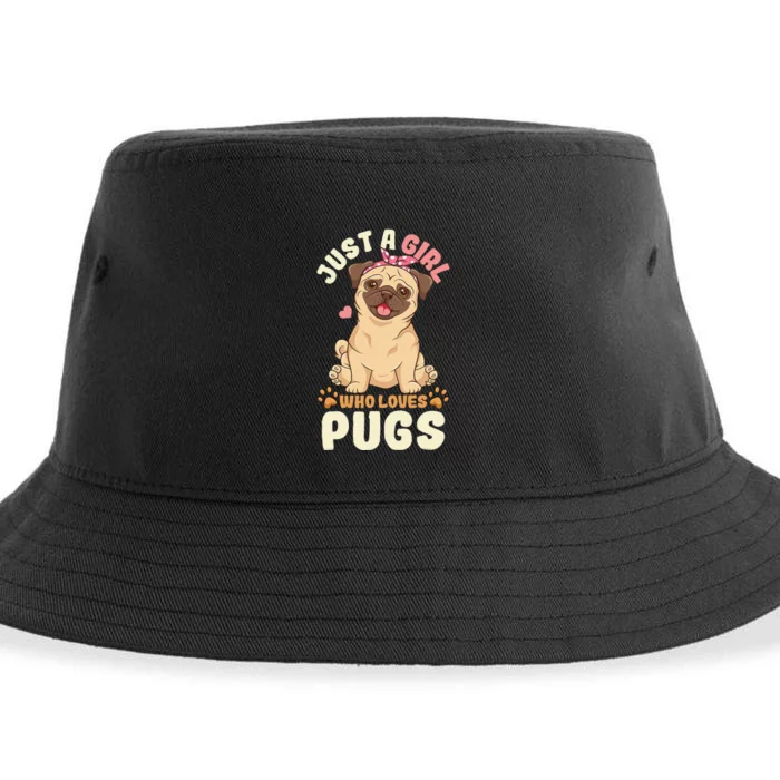 Pug Love Sustainable Bucket Hat