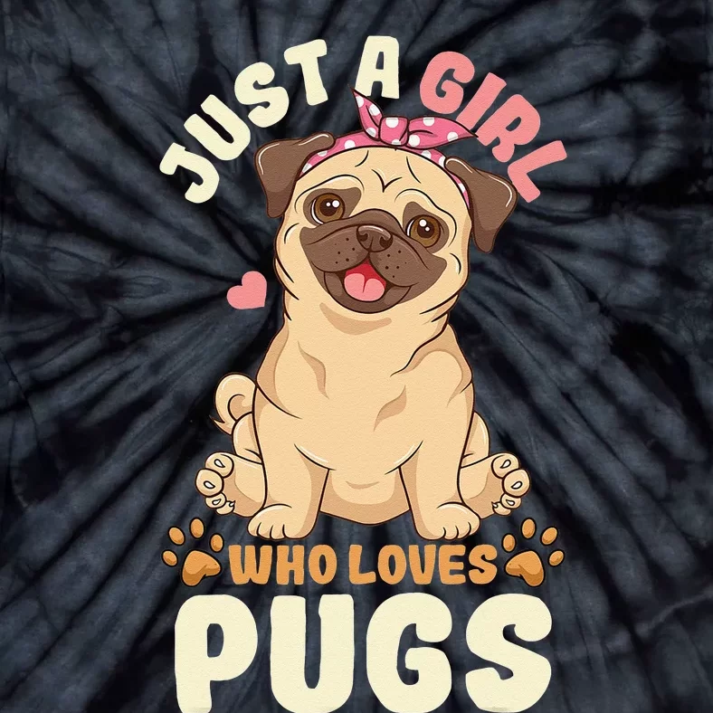 Pug Love Tie-Dye T-Shirt