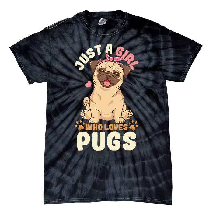 Pug Love Tie-Dye T-Shirt