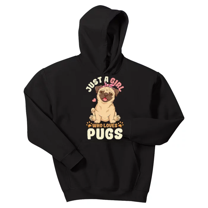 Pug Love Kids Hoodie