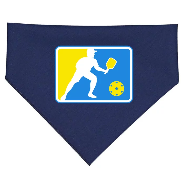 Pickleball Logo USA-Made Doggie Bandana