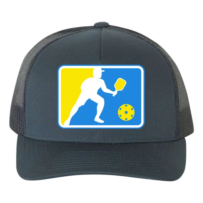 Pickleball Logo Yupoong Adult 5-Panel Trucker Hat