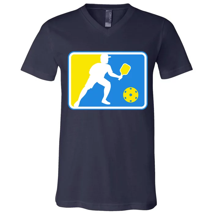 Pickleball Logo V-Neck T-Shirt