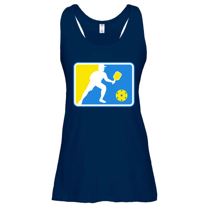 Pickleball Logo Ladies Essential Flowy Tank