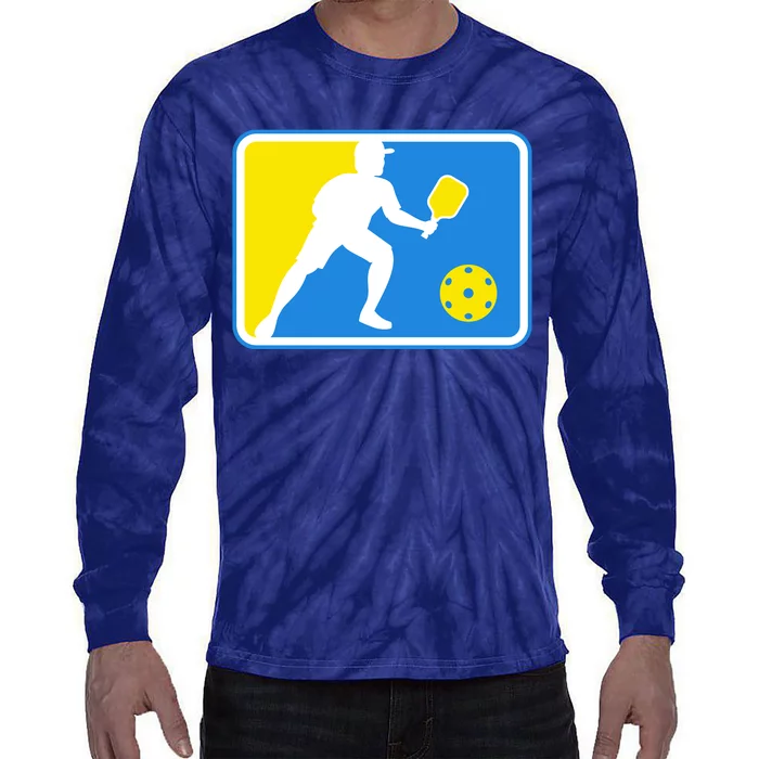 Pickleball Logo Tie-Dye Long Sleeve Shirt