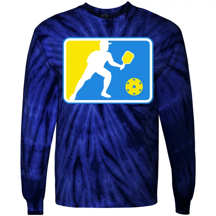 Pickleball Logo Tie-Dye Long Sleeve Shirt