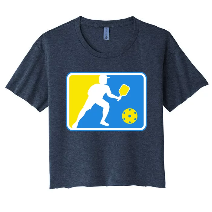 Pickleball Logo Women's Crop Top Tee