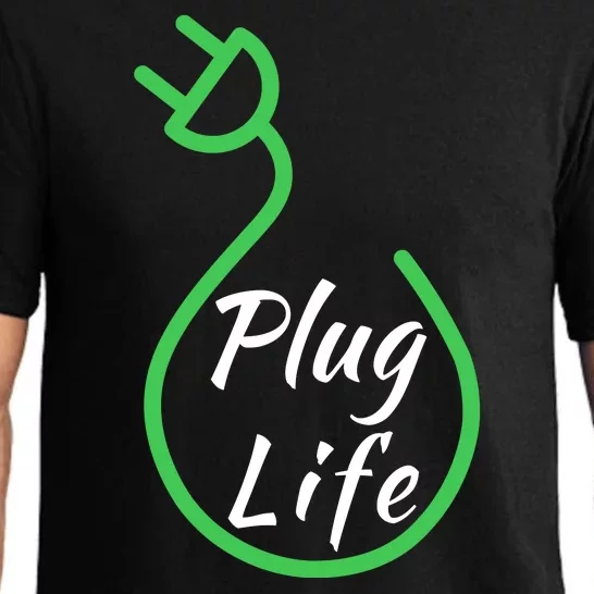 Plug Life, Proud S EV Owner, Drive EVs Funny Electric Car Pajama Set