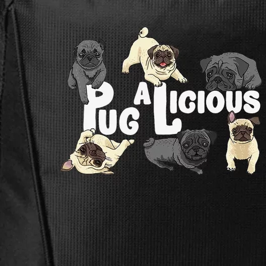 Pug Lover Pug Pug Owner Gift Pug City Backpack