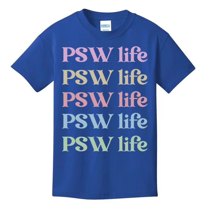 Psw Life Personal Support Worker Day Gift Kids T-Shirt