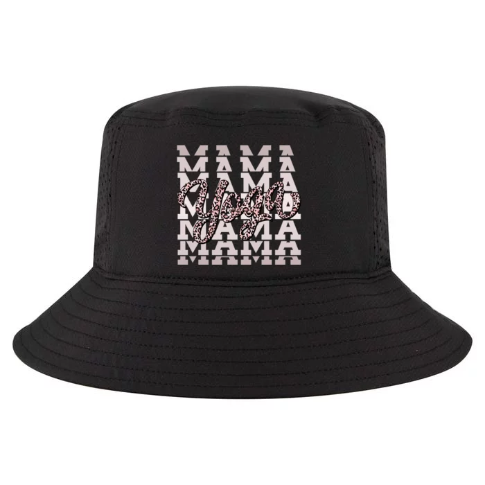 Pink Leopard Print Yoga Mama Cool Comfort Performance Bucket Hat