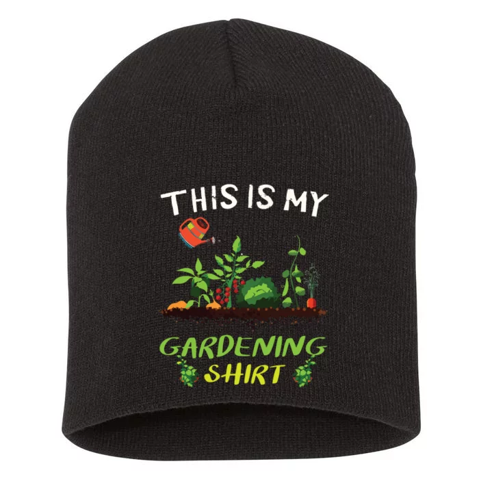 Plants Lover Short Acrylic Beanie