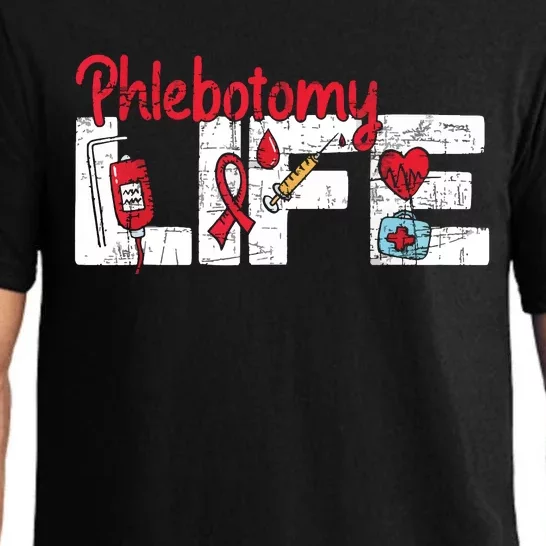 Phlebotomy Life Phlebotomist Medical Healthcare Worker Pajama Set